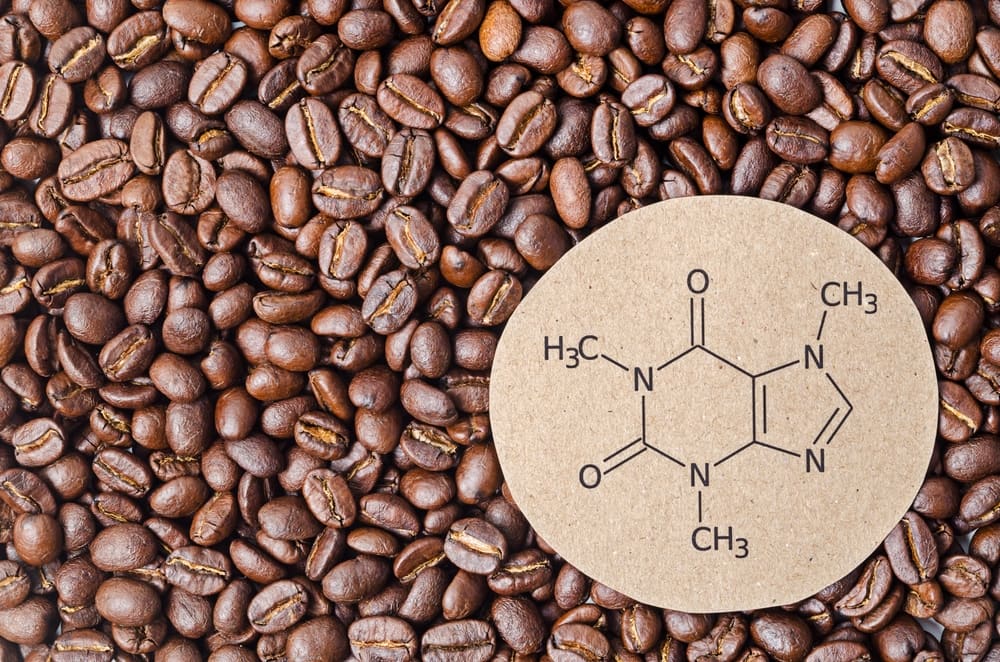 Koffein Molekül